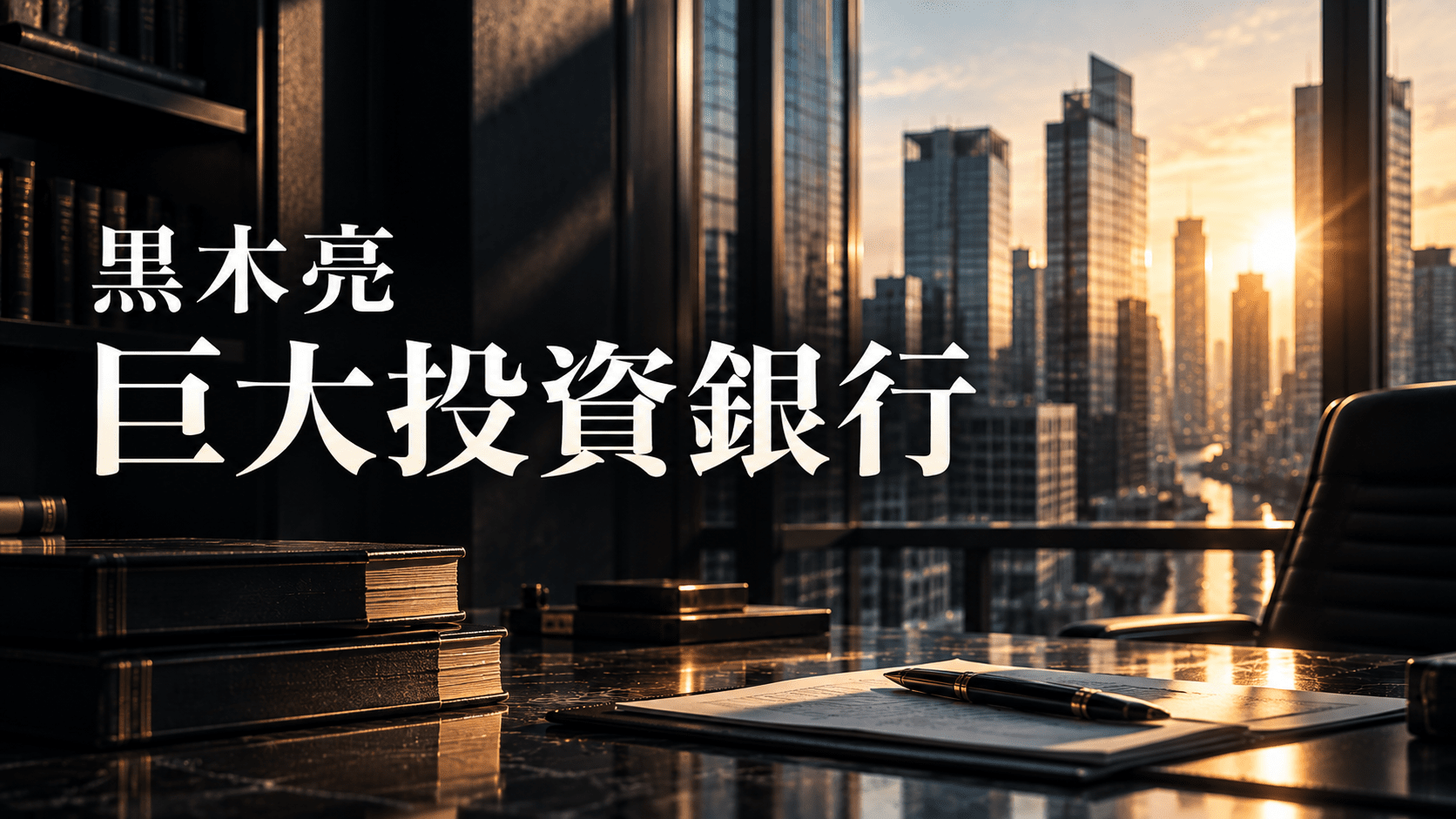 黒木亮　巨大投資銀行　書評